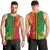 Personalised Vanuatu Happy Unity Day Men Tank Top Polynesian Plumeria LT05 - Polynesian Pride