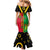 Personalised Vanuatu Happy Unity Day Mermaid Dress Polynesian Plumeria LT05 - Polynesian Pride