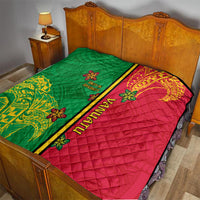 Vanuatu Happy Unity Day Quilt Polynesian Plumeria LT05 - Polynesian Pride