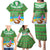 Personalised Cook Islands Christmas Family Matching Puletasi Dress and Hawaiian Shirt Coconut Santa Beach Style LT05 - Polynesian Pride