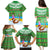 Personalised Cook Islands Christmas Family Matching Puletasi Dress and Hawaiian Shirt Coconut Santa Beach Style LT05 - Polynesian Pride