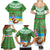 Personalised Cook Islands Christmas Family Matching Summer Maxi Dress and Hawaiian Shirt Coconut Santa Beach Style LT05 - Polynesian Pride