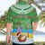 Personalised Cook Islands Christmas Hawaiian Shirt Coconut Santa Beach Style LT05 - Polynesian Pride