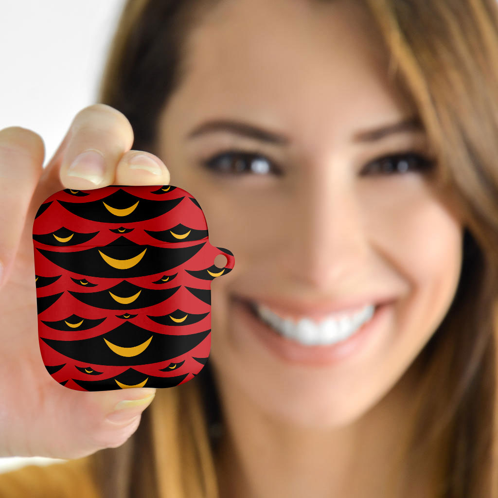 Hawaii Ahu Ula Inspired AirPods Case Red Version