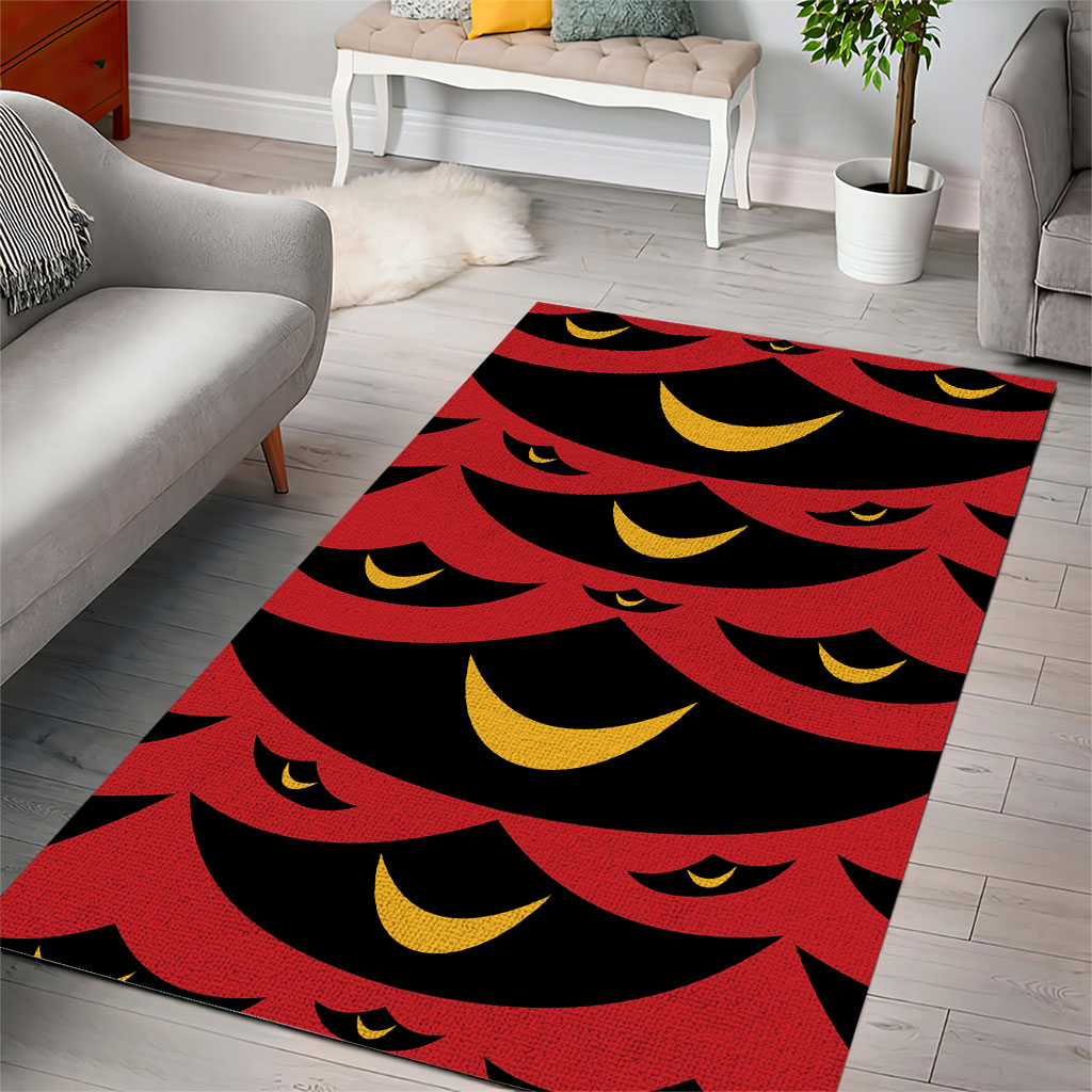 Hawaii Ahu Ula Inspired Area Rug Red Version LT05 - Polynesian Pride