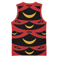 Hawaii Ahu Ula Inspired Basketball Jersey Red Version LT05 - Polynesian Pride