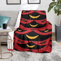 Hawaii Ahu Ula Inspired Blanket Red Version