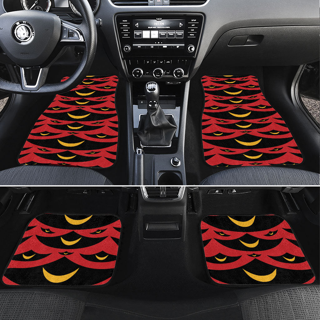 Hawaii Ahu Ula Inspired Car Mats Red Version