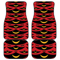 Hawaii Ahu Ula Inspired Car Mats Red Version