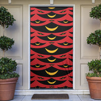 Hawaii Ahu Ula Inspired Door Cover Red Version LT05 Red - Polynesian Pride