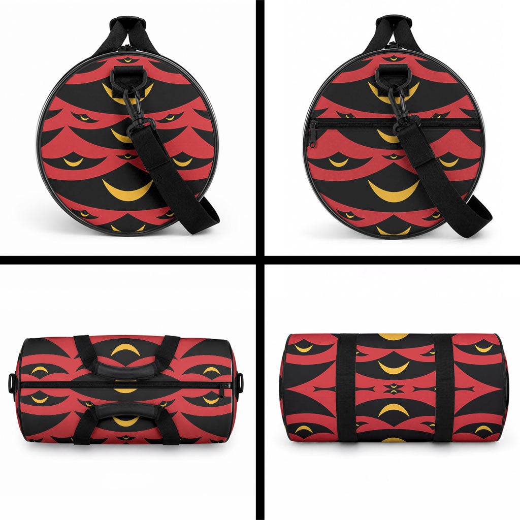 Hawaii Ahu Ula Inspired Duffle Bag Red Version