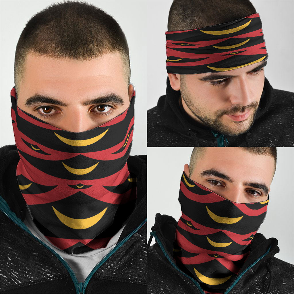 Hawaii Ahu Ula Inspired Neck Gaiter Red Version