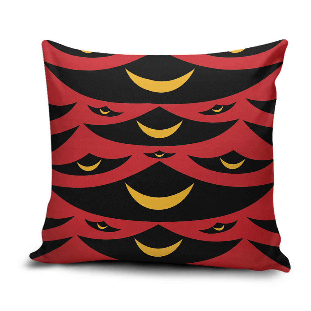 Hawaii Ahu Ula Inspired Pillow Cover Red Version
