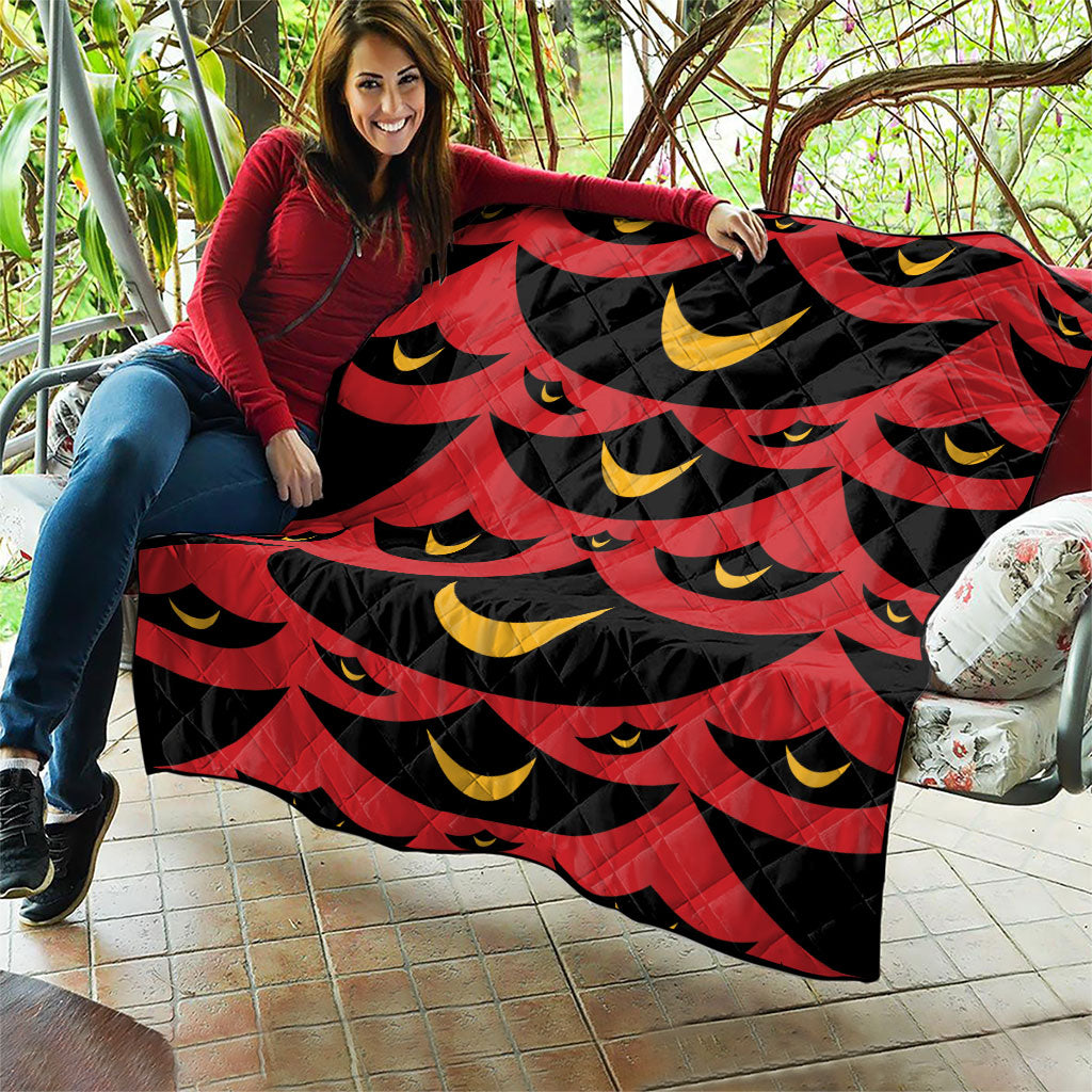 Hawaii Ahu Ula Inspired Quilt Red Version LT05 - Polynesian Pride