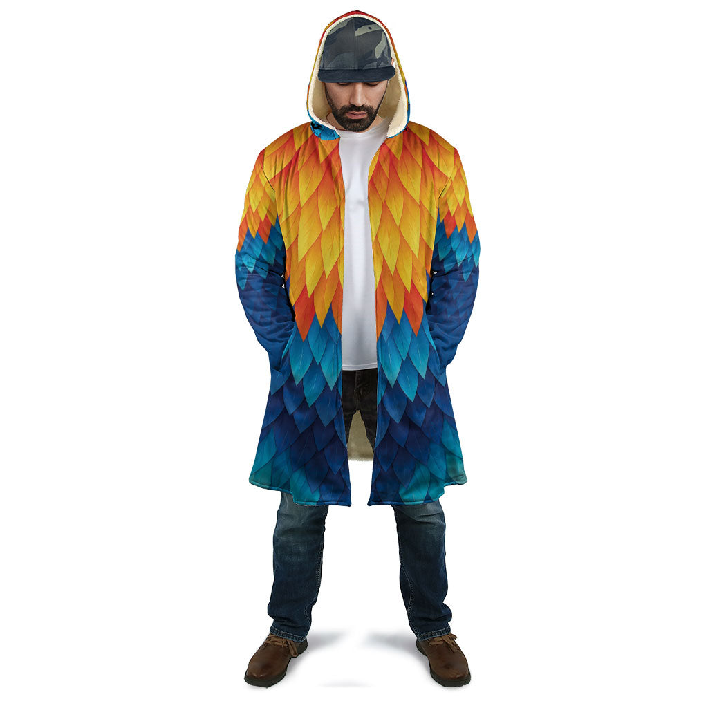 Polynesia Colorful Rooster Costume Cloak