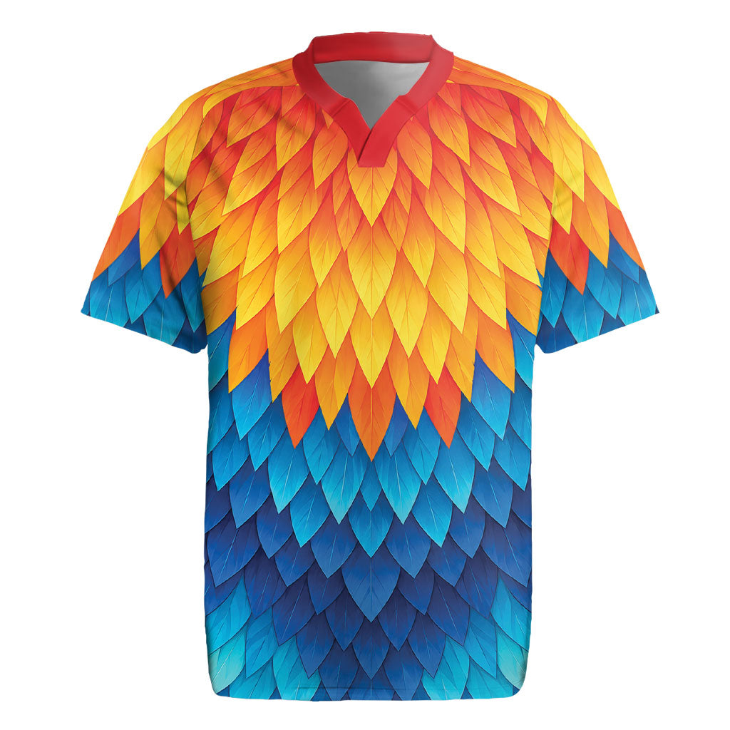 Polynesia Colorful Rooster Costume Rugby Jersey