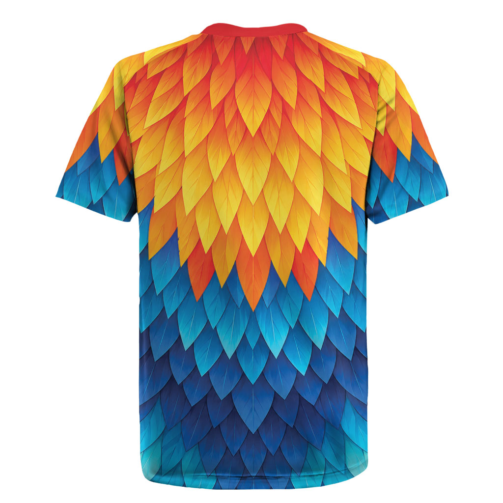 Polynesia Colorful Rooster Costume Rugby Jersey