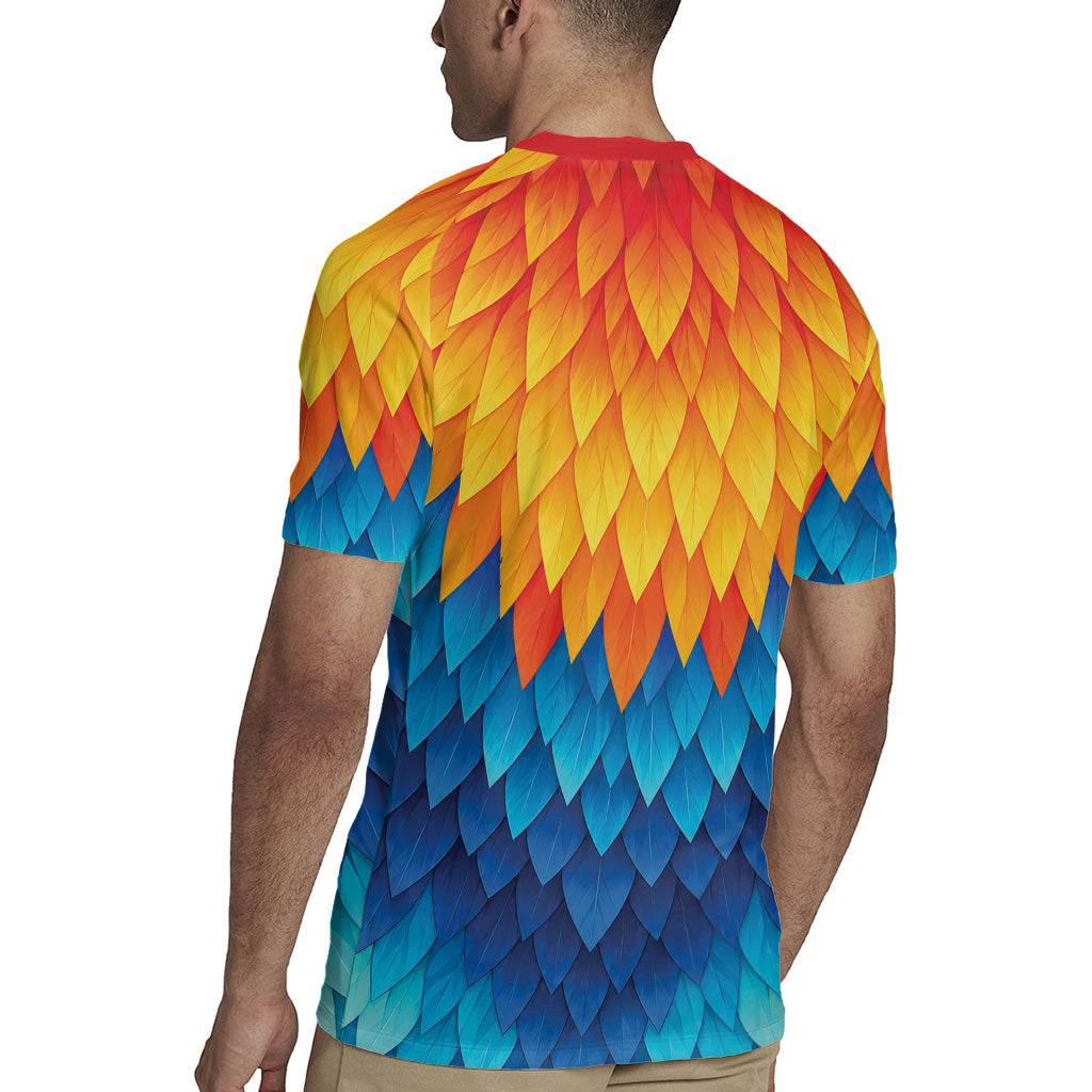 Polynesia Colorful Rooster Costume Rugby Jersey