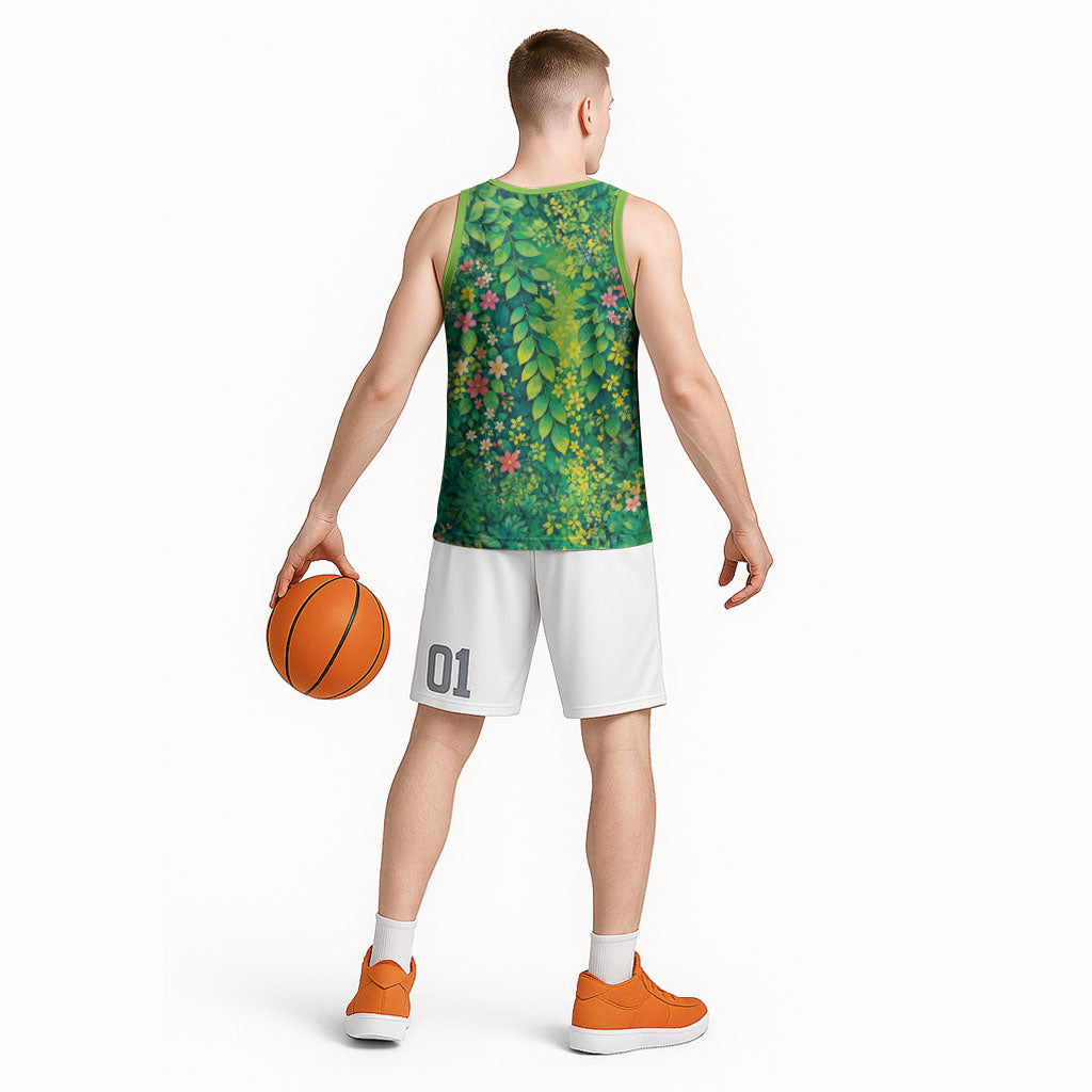 Polynesian Enchanted Mother Nature Costume Basketball Jersey LT05 - Polynesian Pride