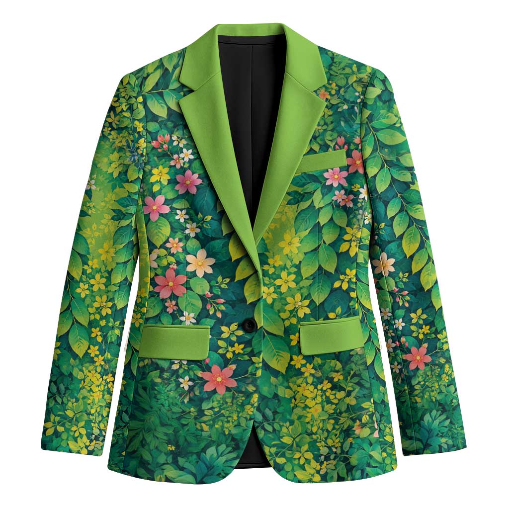 Polynesian Enchanted Mother Nature Costume Blazer LT05 Unisex Green - Polynesian Pride