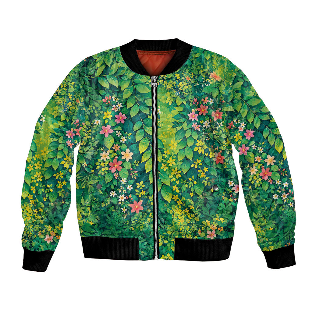 Polynesian Enchanted Mother Nature Costume Bomber Jacket