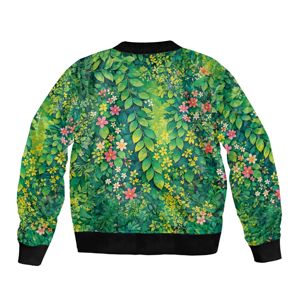 Polynesian Enchanted Mother Nature Costume Bomber Jacket