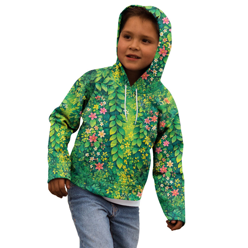 Polynesian Enchanted Mother Nature Costume Kid Hoodie LT05 - Polynesian Pride