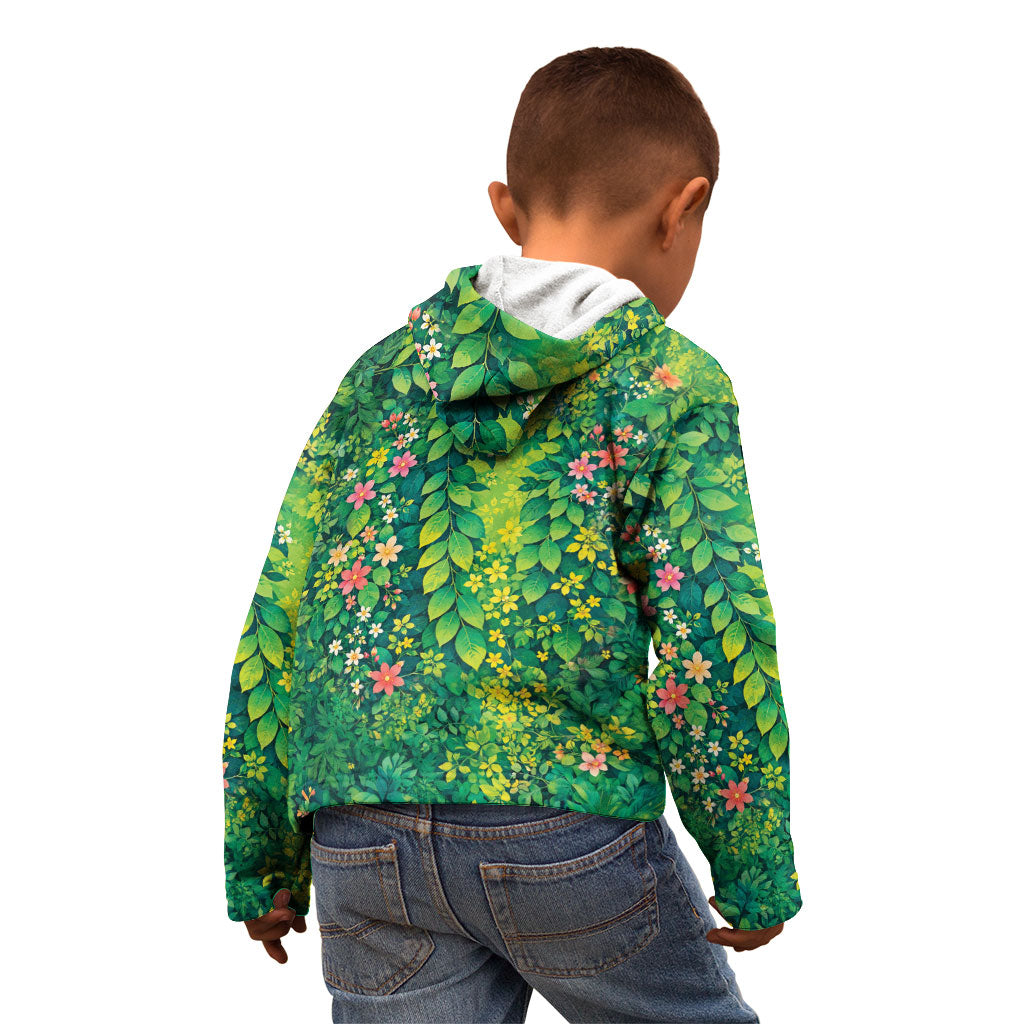 Polynesian Enchanted Mother Nature Costume Kid Hoodie LT05 - Polynesian Pride