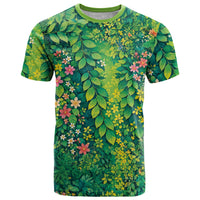 Polynesian Enchanted Mother Nature Costume T Shirt LT05 Green - Polynesian Pride