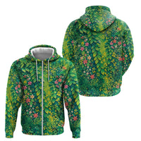 Polynesian Enchanted Mother Nature Costume Zip Hoodie LT05 - Polynesian Pride