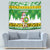 Custom Hawaii Kaimuki High School Christmas Tapestry Tropical Santa Claus LT05 - Polynesian Pride