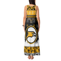 Custom Hawaii Nanakuli High and Intermediate School Christmas Tank Maxi Dress Tropical Santa Claus LT05 - Polynesian Pride