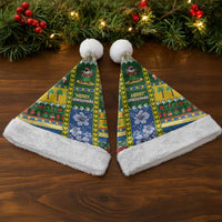 Solomon Islands Christmas Santa Hat Festive Beach Vibes - Polynesian Pride