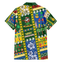 Solomon Islands Christmas Hawaiian Shirt Festive Beach Vibes - Polynesian Pride