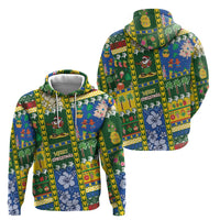Solomon Islands Christmas Hoodie Festive Beach Vibes LT05 - Polynesian Pride