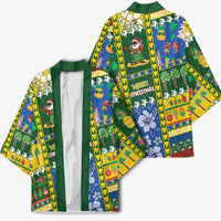 Solomon Islands Christmas Kimono Festive Beach Vibes - Polynesian Pride
