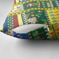 Solomon Islands Christmas Pillow Cover Festive Beach Vibes - Polynesian Pride