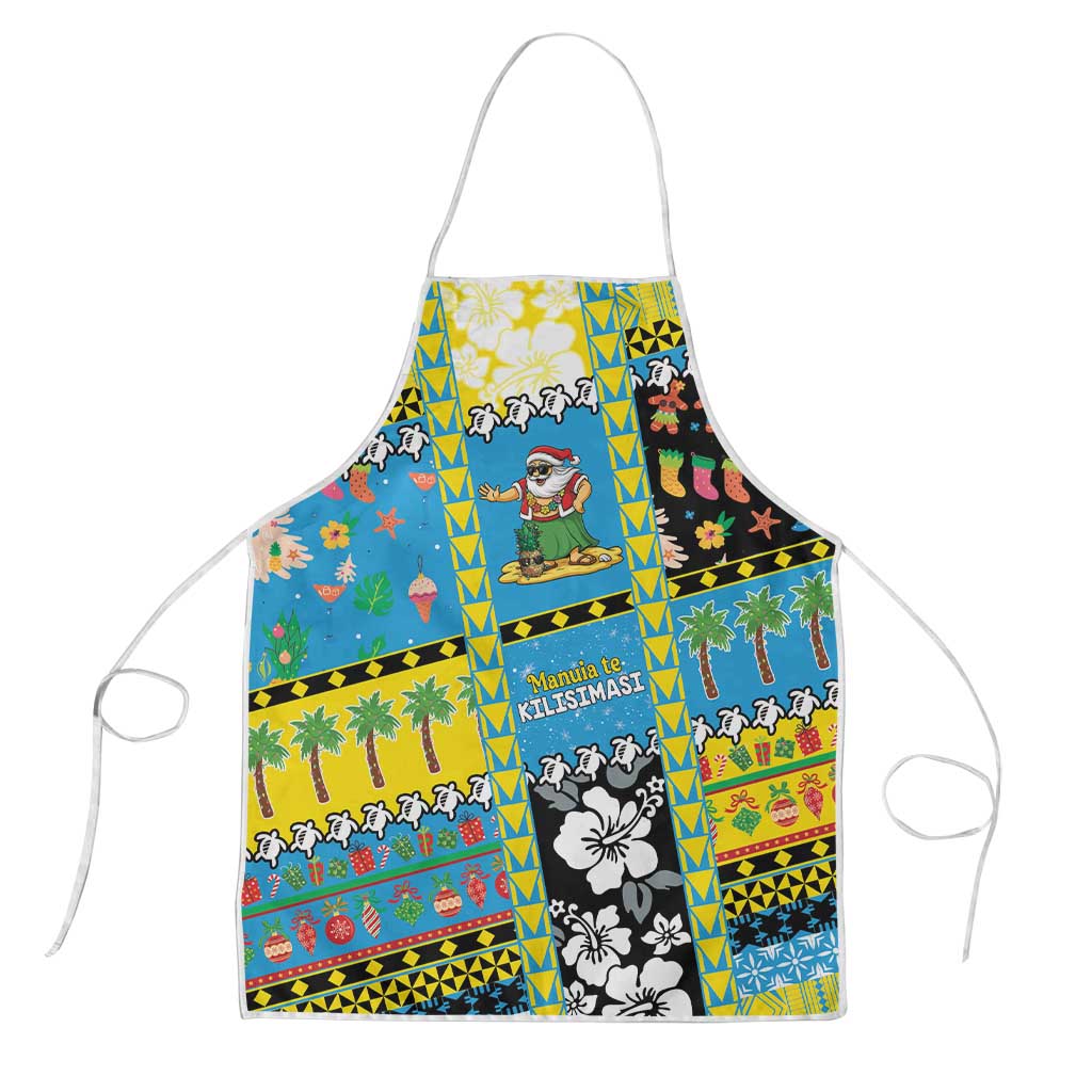 Tuvalu Christmas Apron Festive Beach Vibes - Polynesian Pride