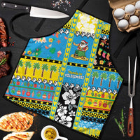 Tuvalu Christmas Apron Festive Beach Vibes - Polynesian Pride