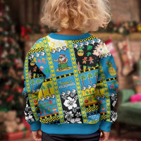 Tuvalu Christmas Kid Ugly Christmas Sweater Festive Beach Vibes - Polynesian Pride