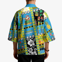 Tuvalu Christmas Kimono Festive Beach Vibes - Polynesian Pride