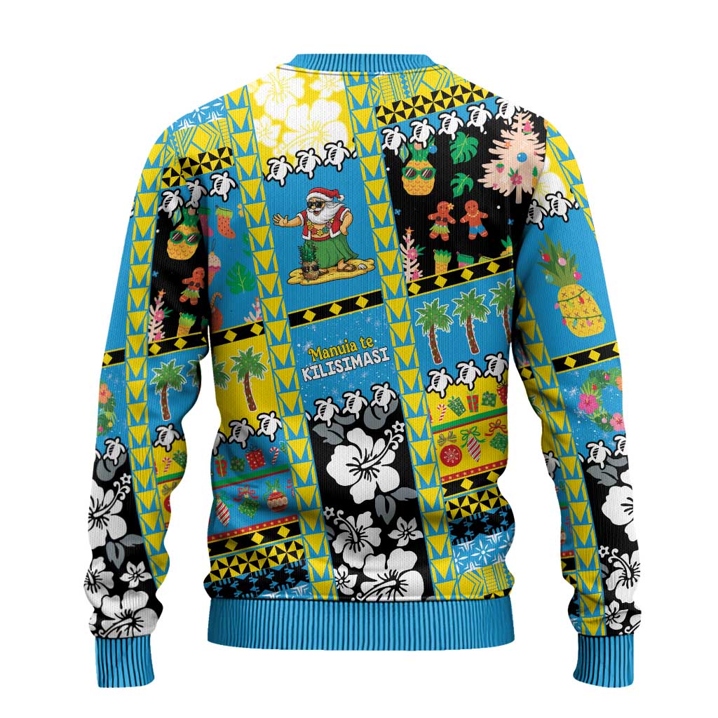 Tuvalu Christmas Ugly Christmas Sweater Festive Beach Vibes - Polynesian Pride
