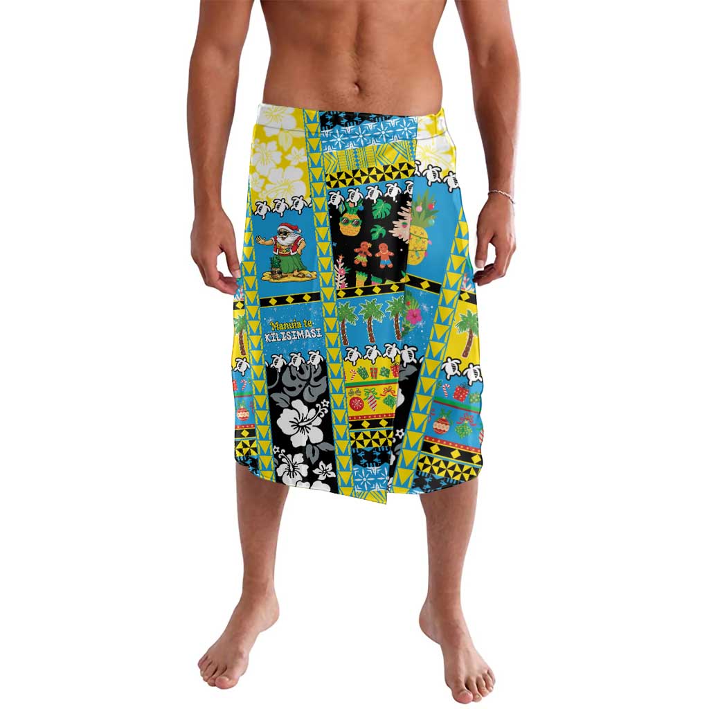 Tuvalu Christmas Lavalava Festive Beach Vibes - Polynesian Pride