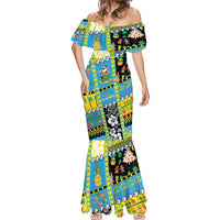 Tuvalu Christmas Mermaid Dress Festive Beach Vibes - Polynesian Pride