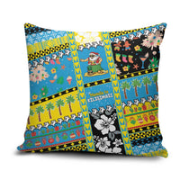 Tuvalu Christmas Pillow Cover Festive Beach Vibes - Polynesian Pride