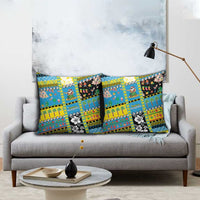 Tuvalu Christmas Pillow Cover Festive Beach Vibes - Polynesian Pride