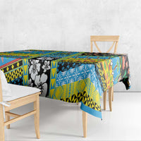 Tuvalu Christmas Tablecloth Festive Beach Vibes - Polynesian Pride