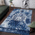 Samoa 685 Area Rug Polynesian Pattern Tie Dye Style