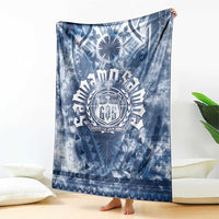 Samoa 685 Blanket Polynesian Pattern Tie Dye Style LT05 - Polynesian Pride