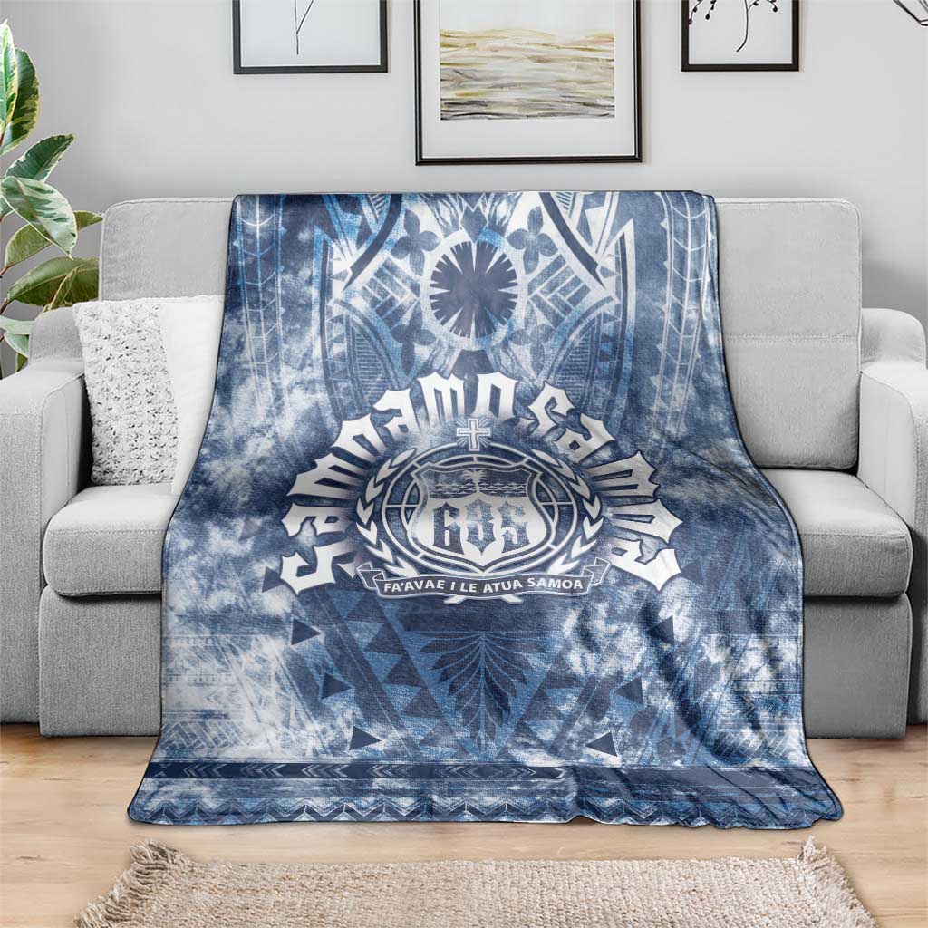Samoa 685 Blanket Polynesian Pattern Tie Dye Style LT05 - Polynesian Pride